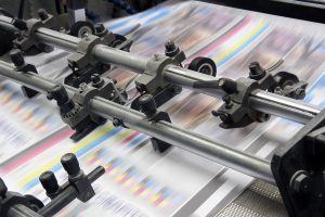 Fulfilment company - The equipment for a press in a modern printing house